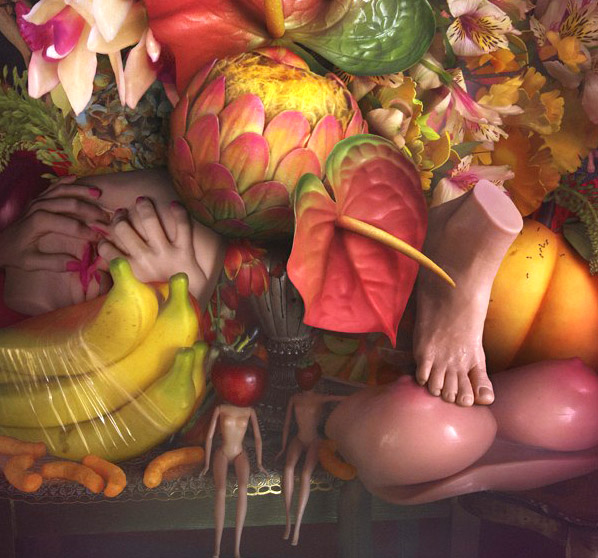 David LaChappelle The Earth Laughs In Flowers