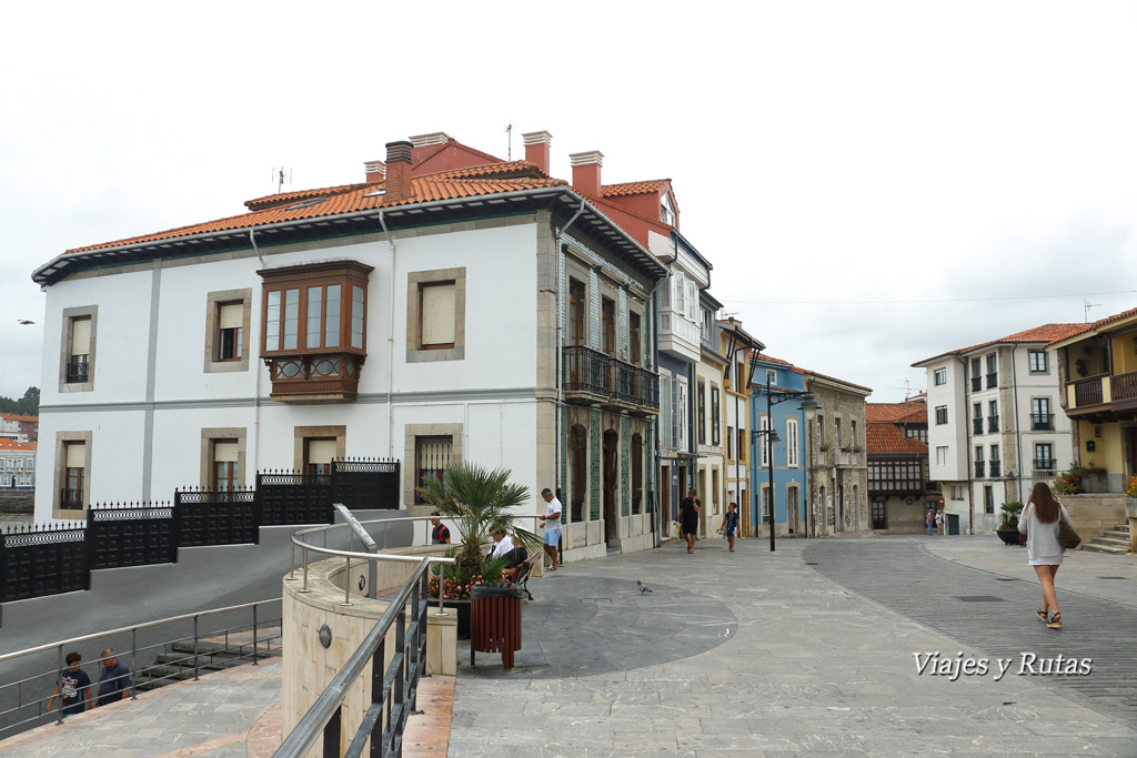 Cuesta del reloj, Luanco