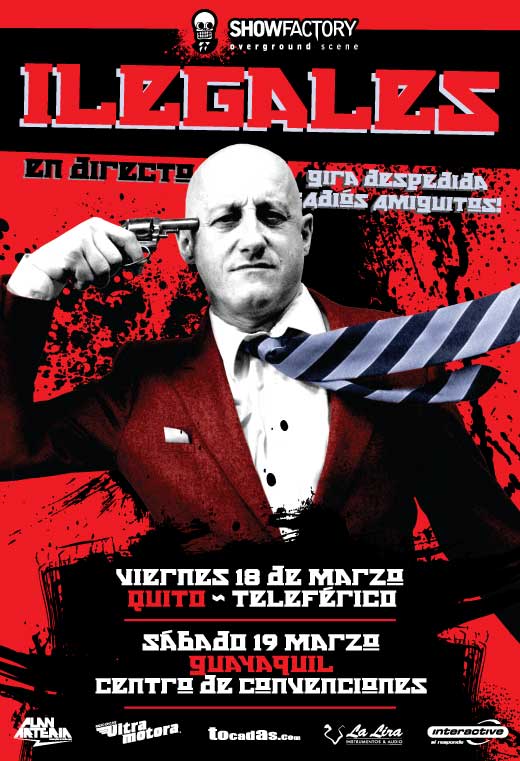 CONCIERTOS ILEGALES DESPEDIDA MUNDIAL