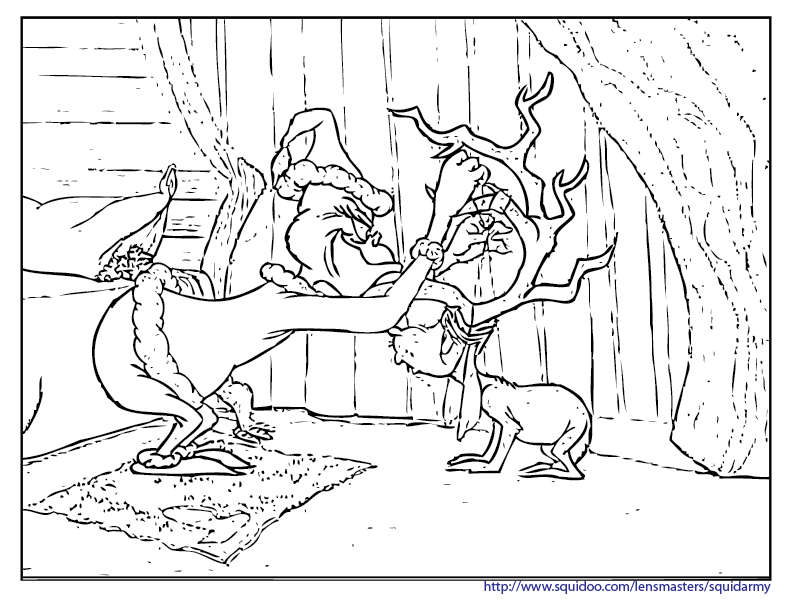 baby grinch coloring pages - photo #6