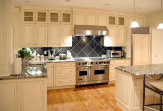 light brown modern kitchen cabinets