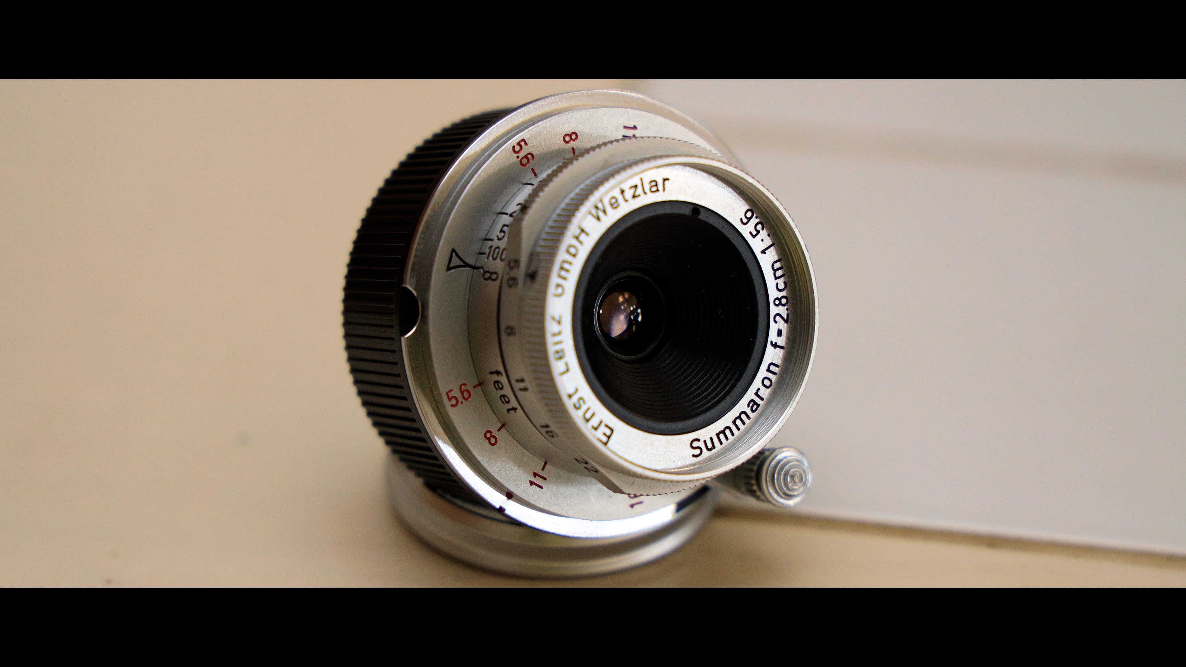 赤ズマロン LEICA SUMMARON 2.8cm F5.6 L#220326