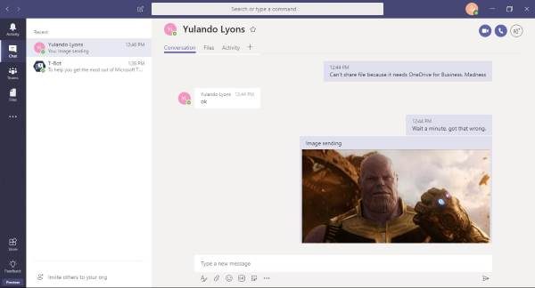 Versione gratuita di Microsoft Teams