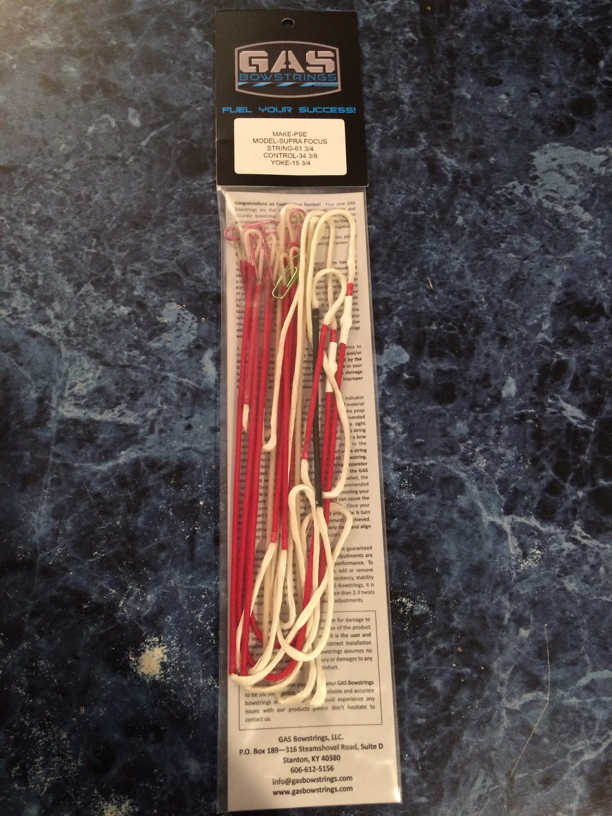 An Archer's Journey GAS Bowstrings