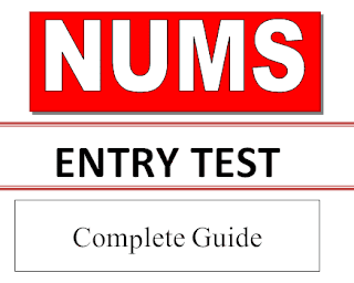 NUMS Entry test last date, syllabus, eligibility and fee structure