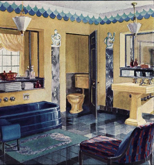 These Vintage Pictures Show What Bathrooms Looked Like in the 1920s - 40