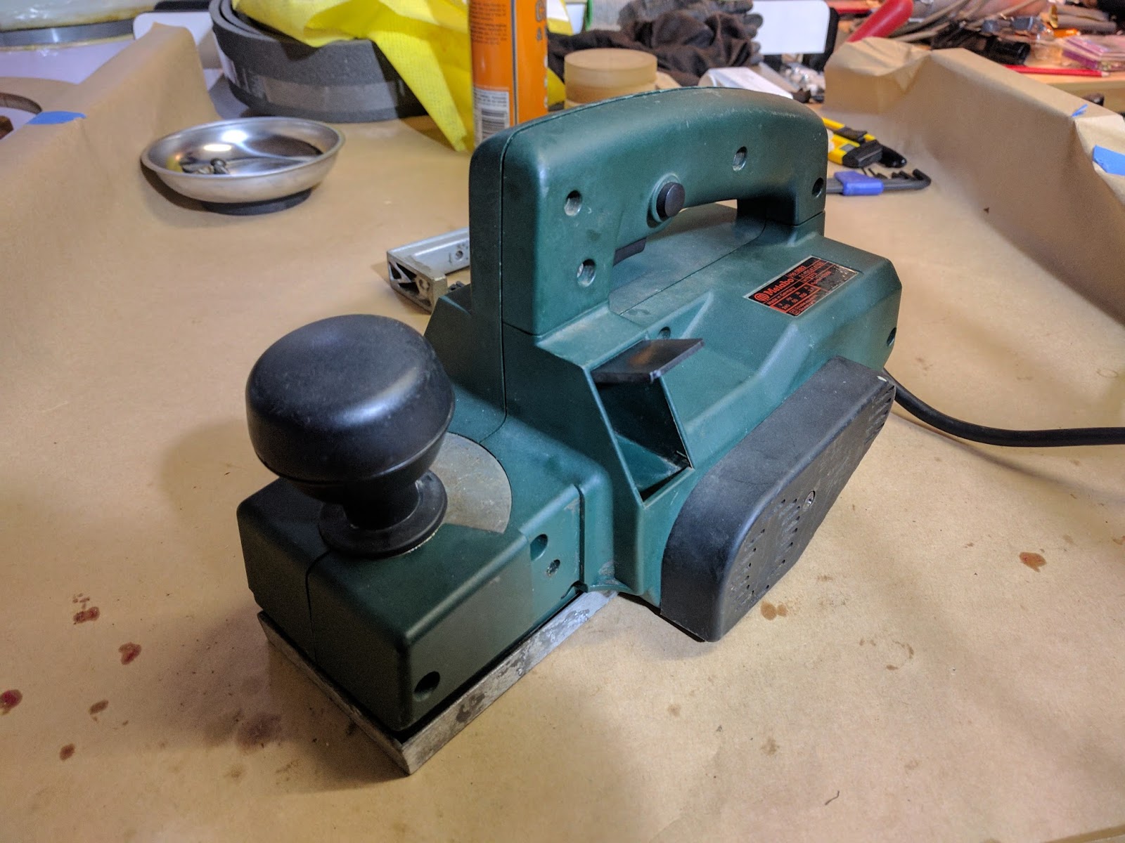 attention span Salvaged Metabo HO 0882 Planer