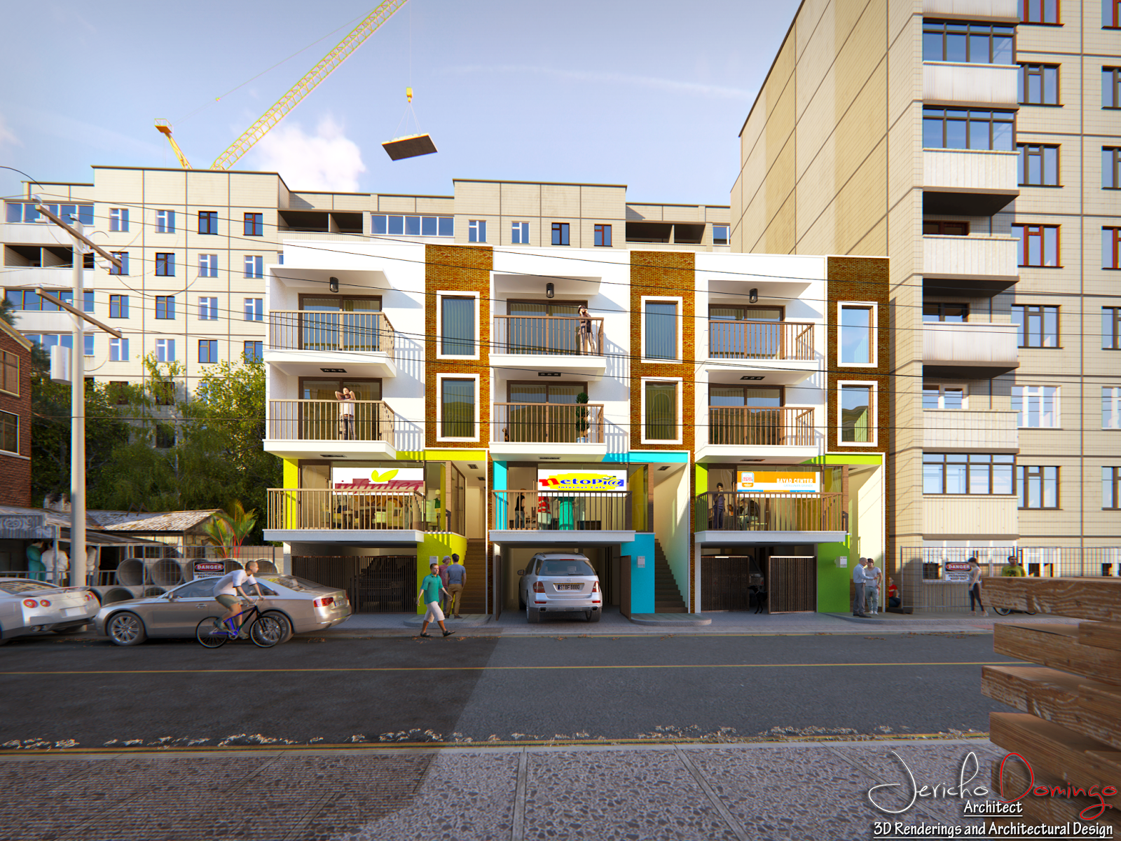 MixedUse Commercial and Residential Building