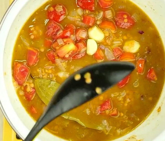 How to make Lentil Soup at Home | Homemade Lentil Soup Recipe ...