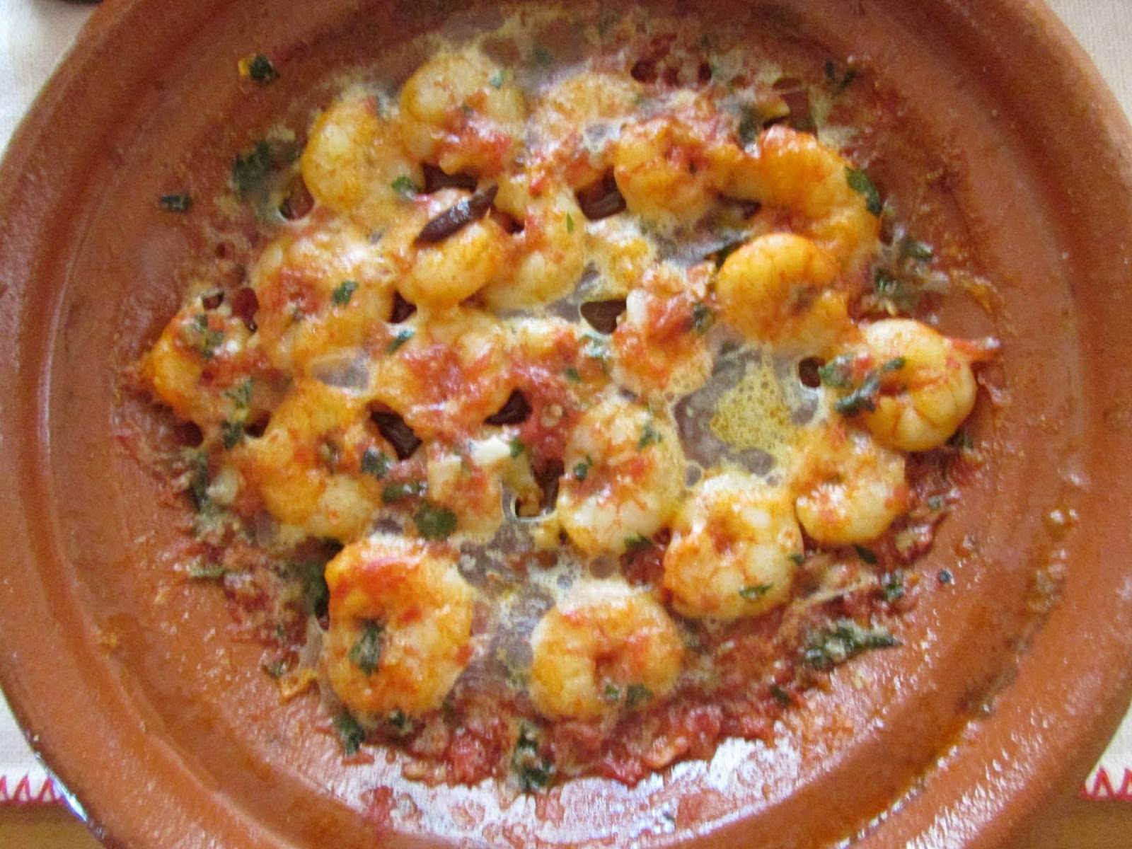 con2sabor Tajine de Gambas