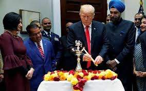 In the United States celebration of Diwali
