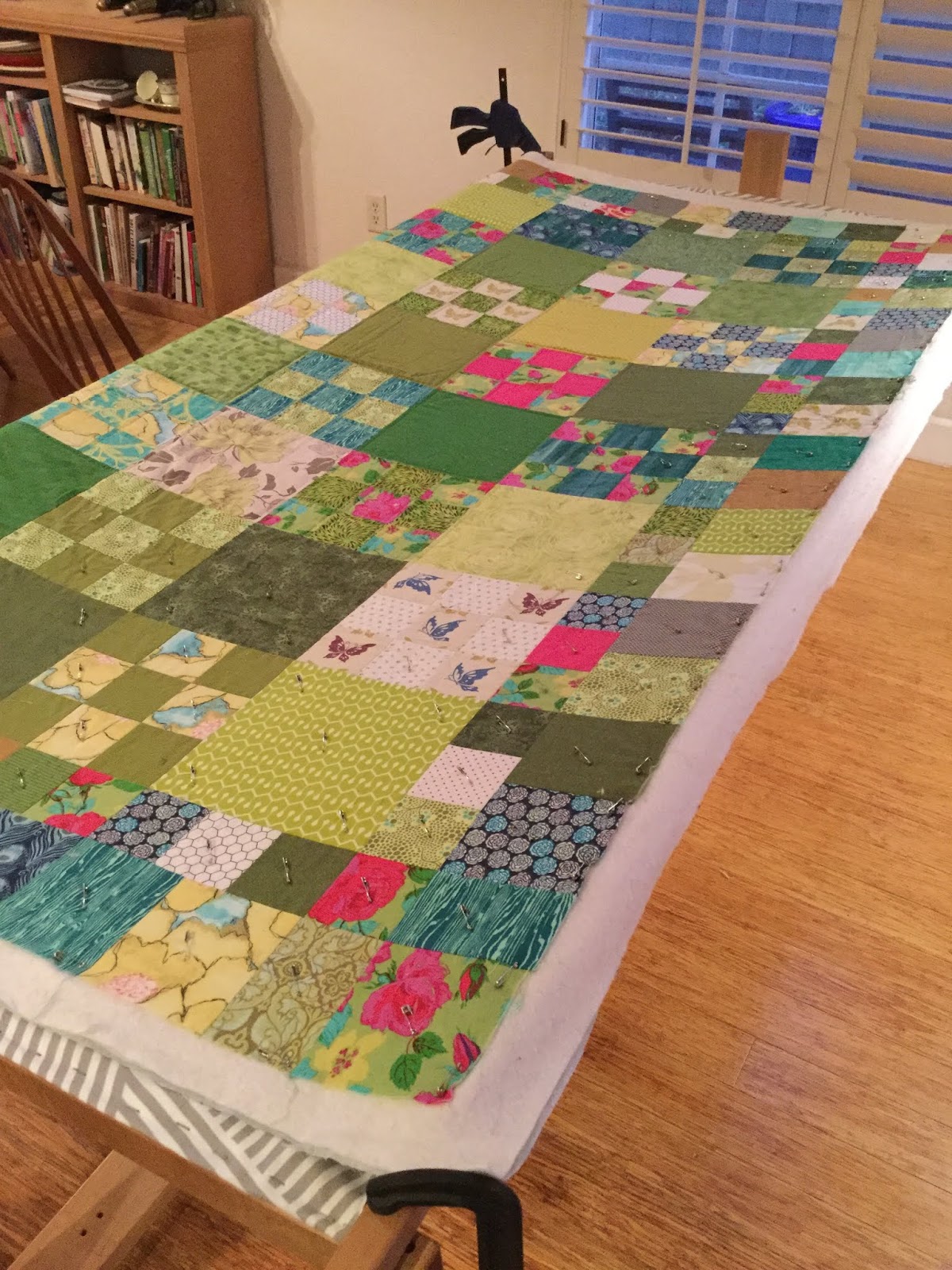 Setting Up a Quilt Frame