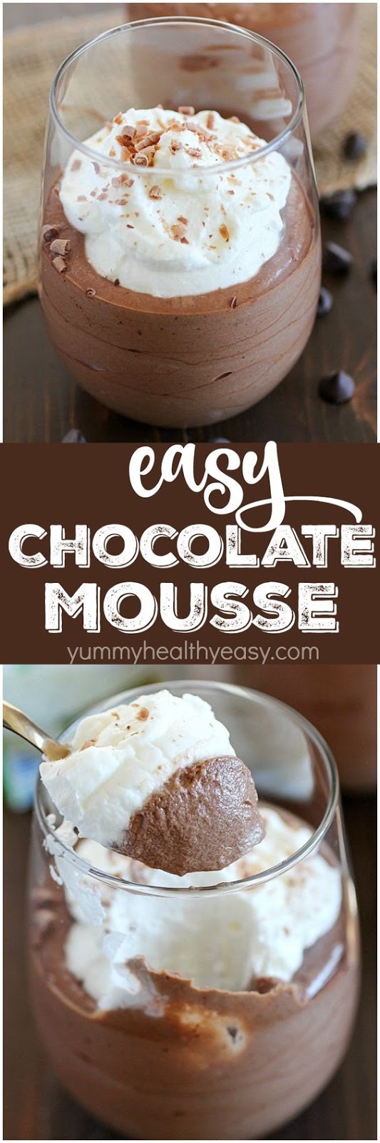 EASY CHOCOLATE MOUSSE RECIPE