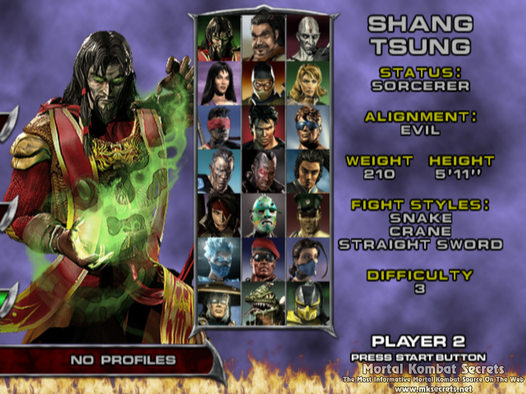Ввести мортал комбат. Deadly Alliance Шанг Цунг. Mortal Kombat Armageddon select characters. Mortal Kombat Deadly Alliance ps2. Shang Tsung Deadly Alliance.