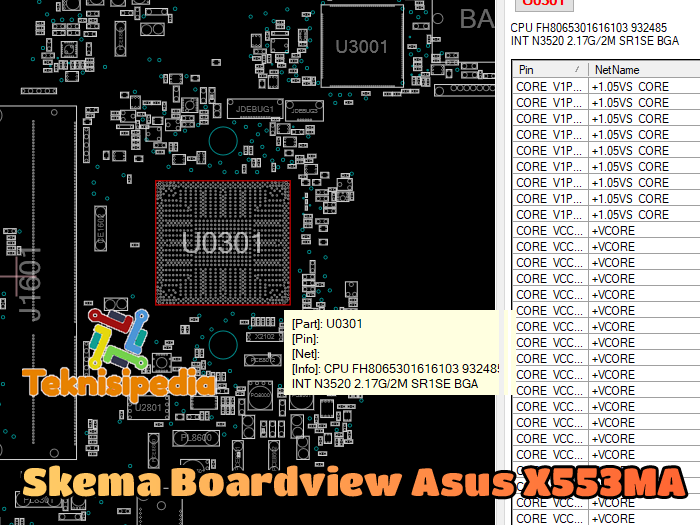 diagram skema asus x453sa - Mengenal Komponen Utama Asus X...