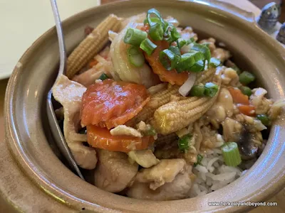 clay pot dish at Anchalee Thai Cuisine in Berkeley, California