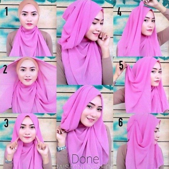 Cara Pakai Shawl Elfira Loy Step By Step Terkini 2017 Cara Pakai Shawl Elfira Loy Step By Step Terkini 2017