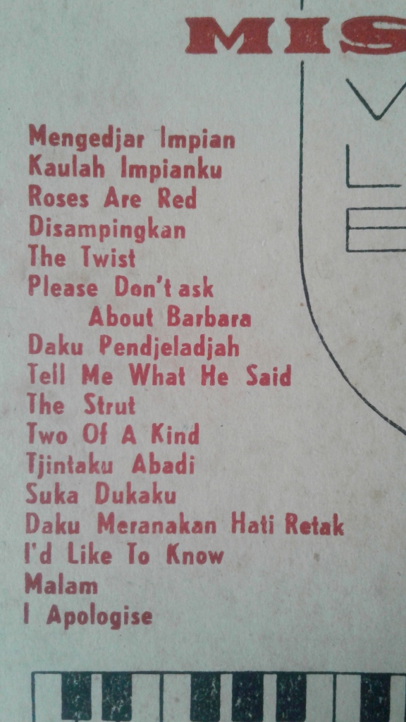 tio him co buku lagu misola jadul vintage misola song book terjual tio him co buku lagu misola jadul vintage misola song book terjual