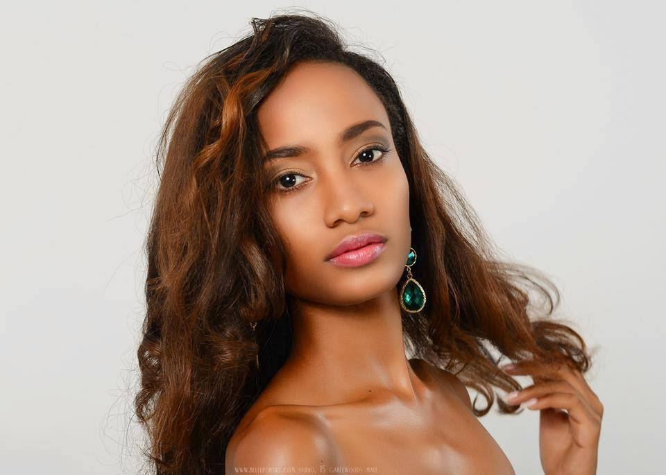 Roxanne Didier-Nicholas is crowned Miss Universe St.Lucia 2014