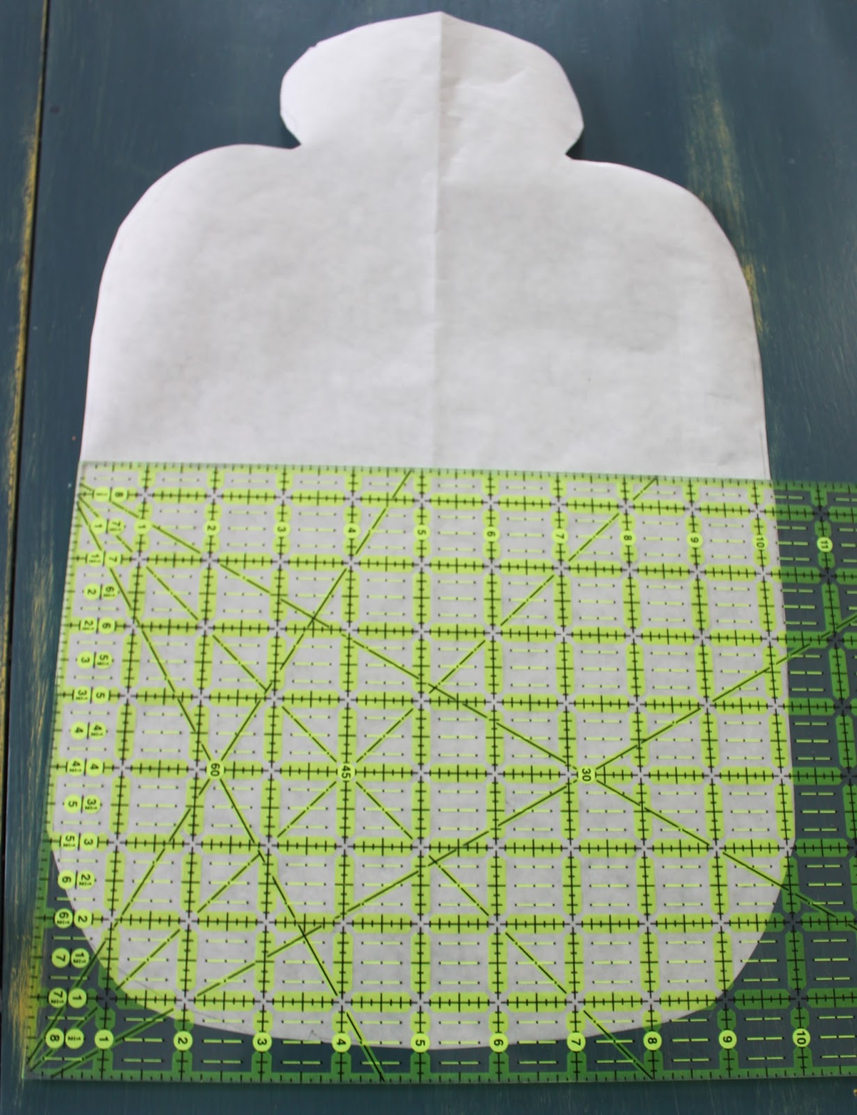 Daydreams of Quilts Quilted Hot Water Bottle Cover with Bias Binding