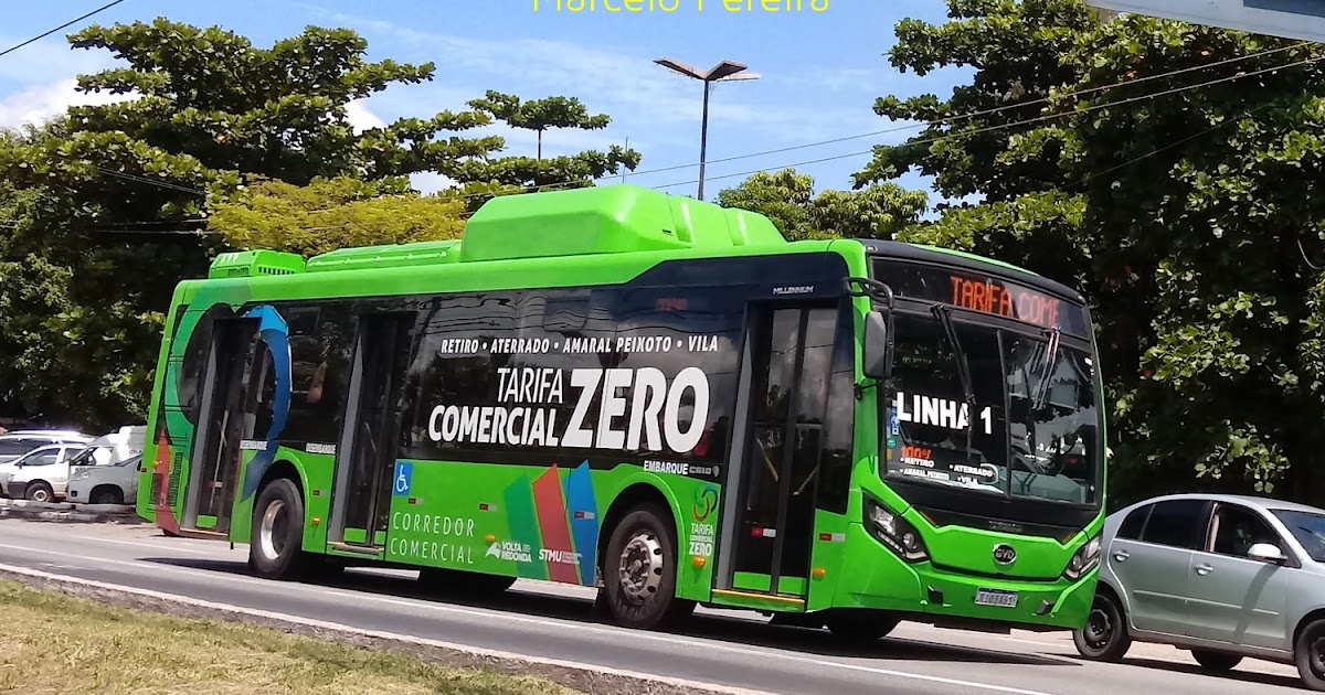 Citaromania Ônibus Elétrico e gratuito! de Volta Redonda
