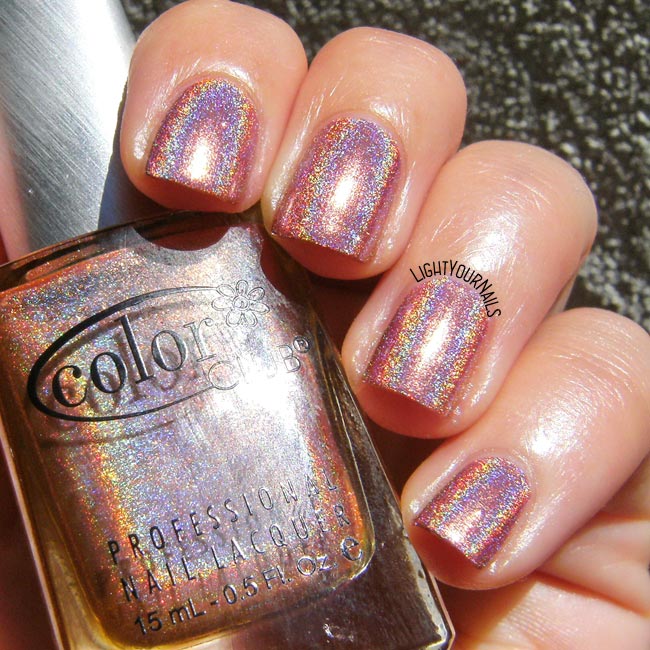 Color Club Cosmic Fate smalto olografico holographic nail polish