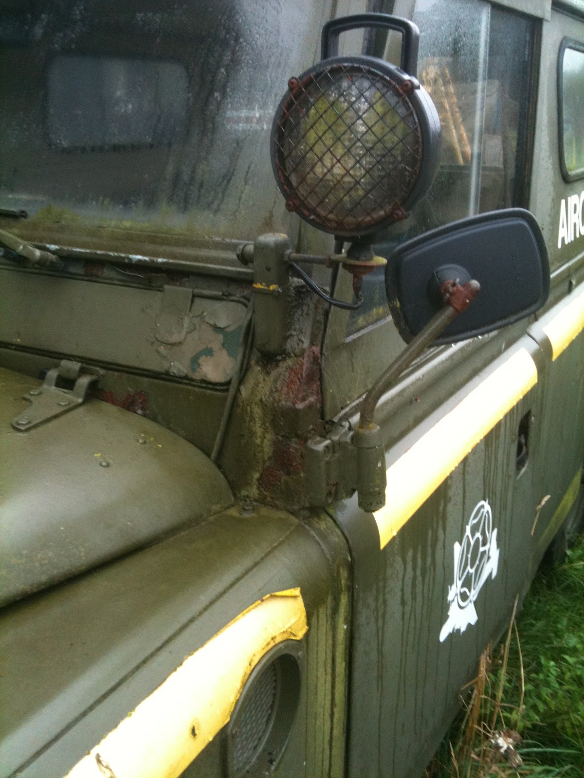 RAF Series 3 EOD Land Rover