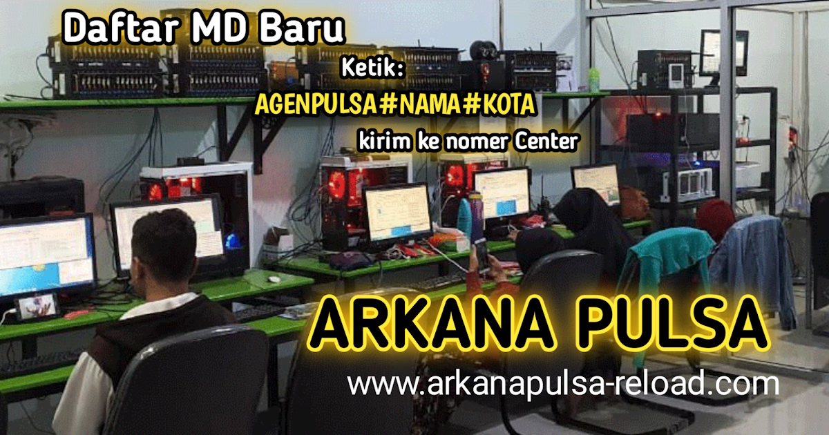 Cara Daftar MD Agen Pulsa Arkana Pulsa Server