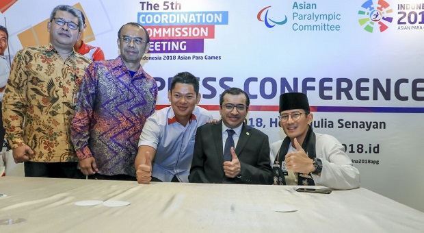 INAPGOC Gelar Coordination Commission Meeting Asian Para Games 2018