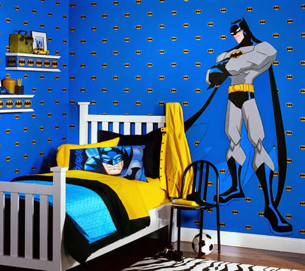 Desain Kamar  Tidur  Anak  Super Hero Batman 