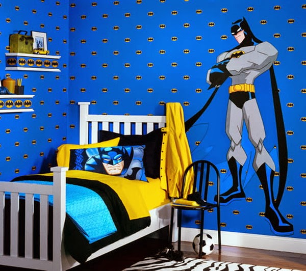 Desain Kamar Tidur Anak Super Hero Batman
