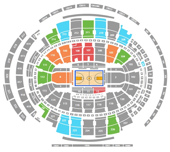 Inspirational Madison Square Garden Seating Chart Knicks - Seating Chart