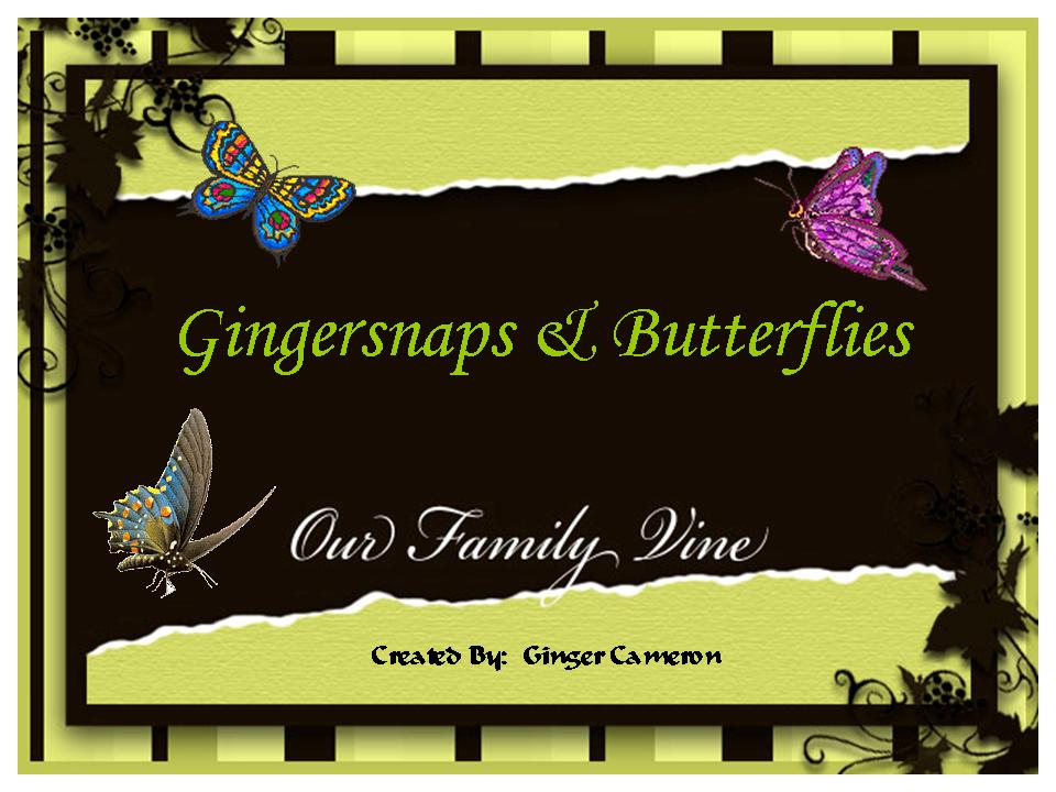 Gingersnaps and Butterflies