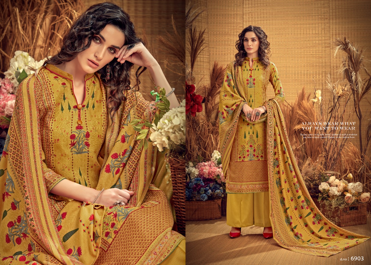 Kesar Lillah Winter Pashmina Collection In Wholesale - Diwan Fashion