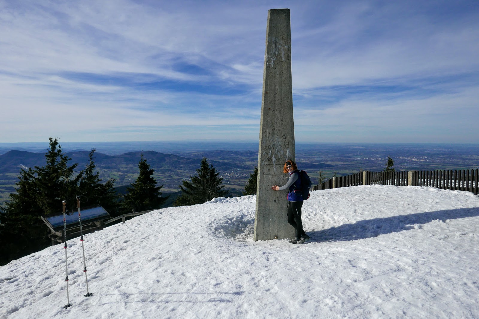 Łysa Góra Czechy szczyt
