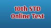 10th standard online test