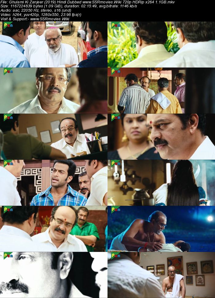 Ghulami Ki Zanjeer (2019) Hindi Dubbed 480p HDRip x264 400MB Movie Download