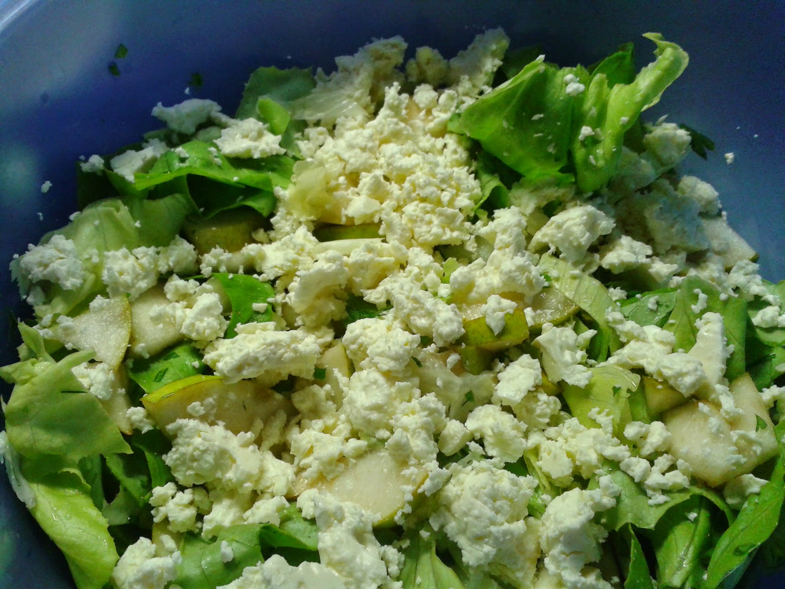 Biancas Just Cook: Birnen-Feta-Salat mit meinem Lieblingsdressing und ...