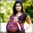 Maya Baby Wrap Carrier for Babywearing carrying