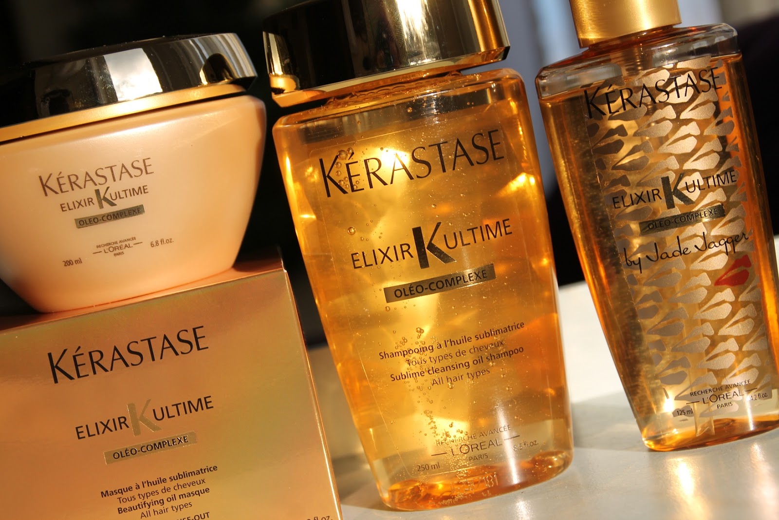 Crystal's Reviews Kérastase Elixir Ultime 24 carat haircare