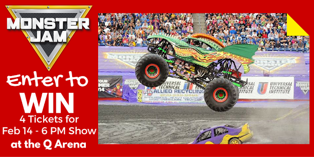 Enter to win Monster Jam tickets! 
