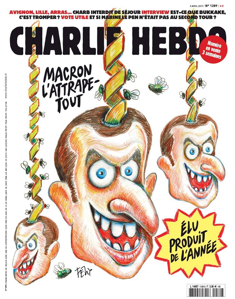 #RADIOHERN: Une du Charlie Hebdo du 5 Avril 2017 #Macron #CharlieHebdo #RADIOHERN: Une du Charlie Hebdo du 5 Avril 2017 #Macron #CharlieHebdo
