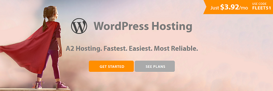 WordPress Hosting, A2 hosting
