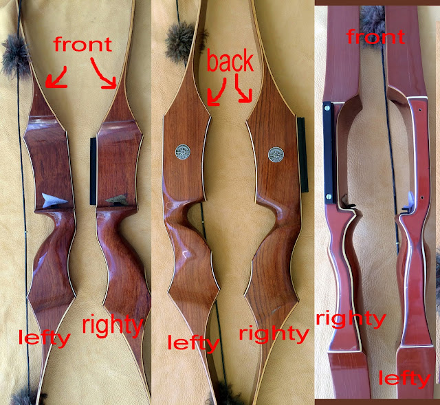 VINTAGE SHAKESPEARE / ROOT ARCHERY How to tell a Right Handed Bow from
