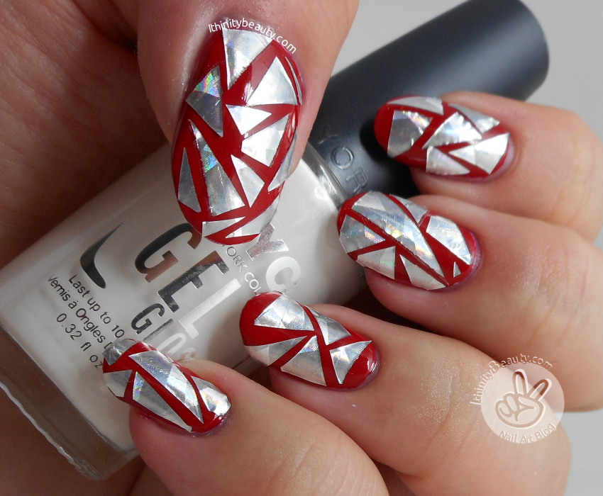 5. "Holographic Nail Art" - wide 7