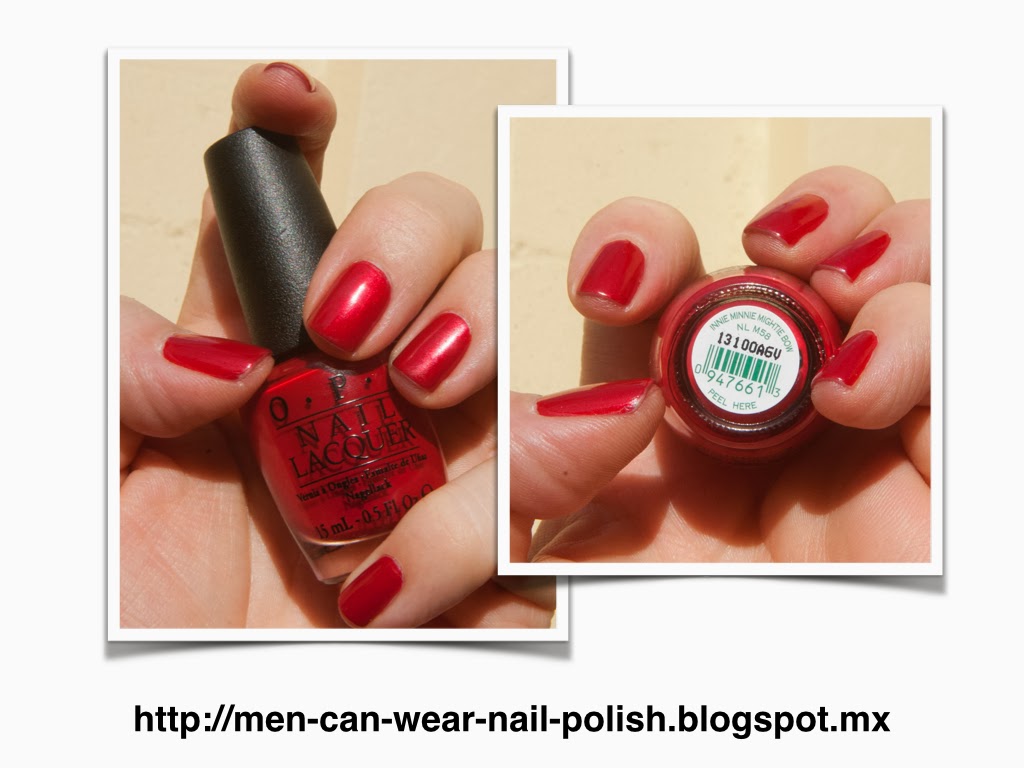 Men can wear nail polish February 2014