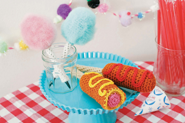 Carnival Pen Cozies crochet pattern