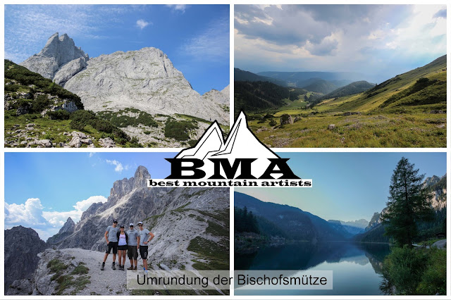 outdoor-blog Best-mountain-artists - wanderung um die Bischofsmütze am Dachstein