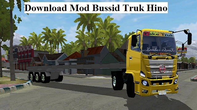 Download Mod Bussid Truck Hino 2022 Cara1001