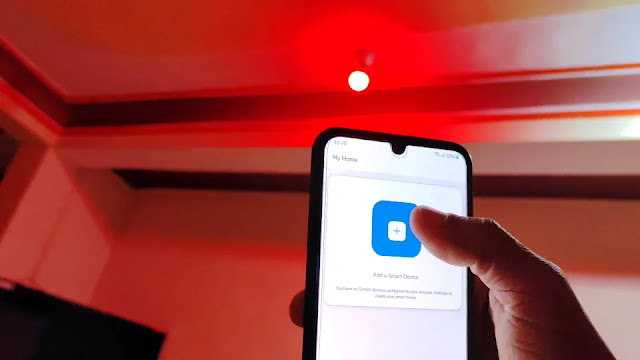 now click on add a smart device add a smart device in my smitch app